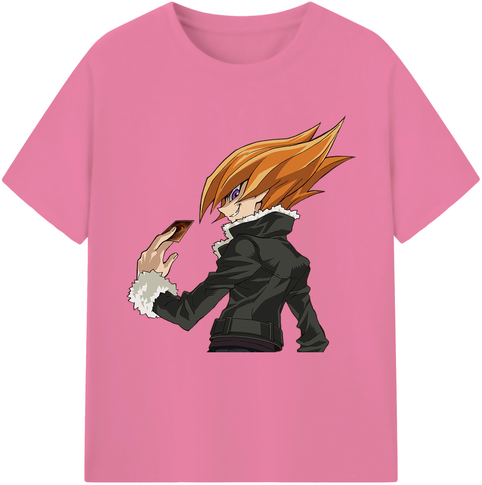 （画像用） 遊☆戯☆王 Yu-Gi-Oh! 綿100％半袖Tシャツ（フロントプリント）